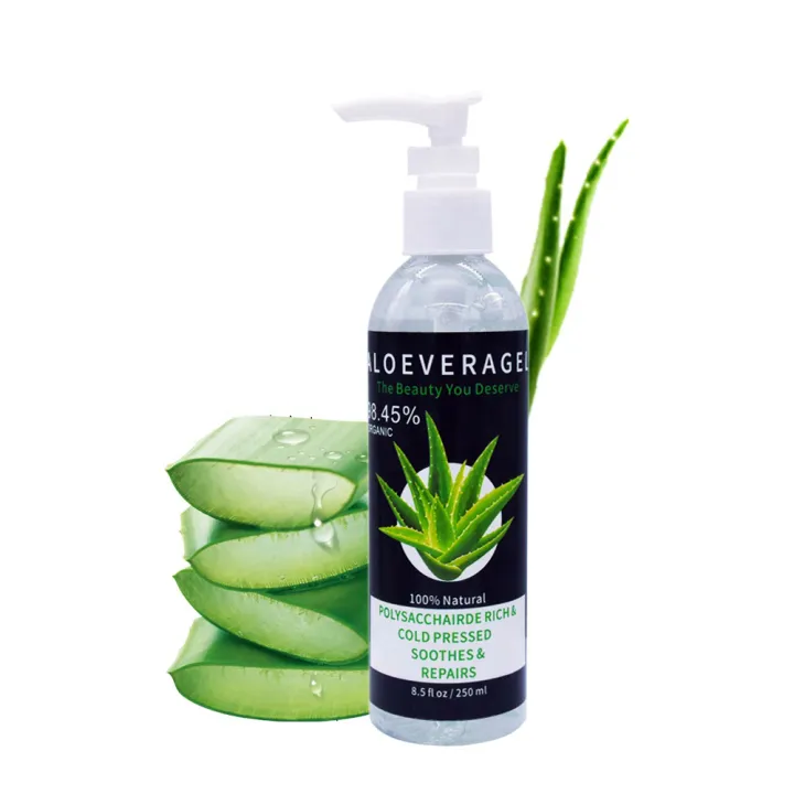 ALOE VERA GEL , SOOTHE IRRITATED SKIN Conditions Rosacea Eczema Psoriasis Acne Cream 250