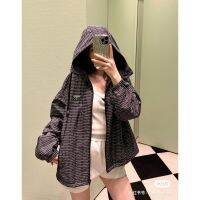 JWCN P-RADA 23 summer new fashion fashion jacquard hooded jacket jacket straight shorts suit