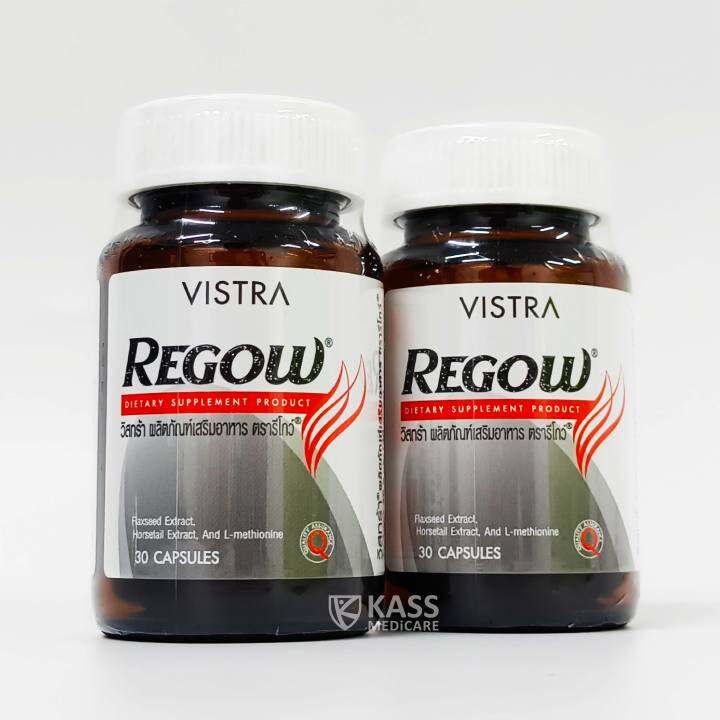 vistra-regow-30-capsules-วิสทร้า-รีโกว์-ผลิตภัณฑ์อาหารเสริม-30-แคปซูล