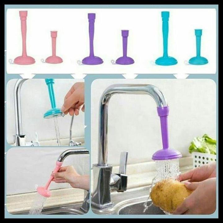 Sambungan Kran Air Dapur Fleksibel Penyambung Keran Silikon Showerhead Lazada Indonesia 3143