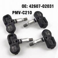 เครื่องวัดความดันยางรถยนต์4ชิ้น PMV-C210เซ็นเซอร์ TPMS 433MHZ สำหรับโตโยต้าอเวนซิสออริสรุ่น Yaris RAV4