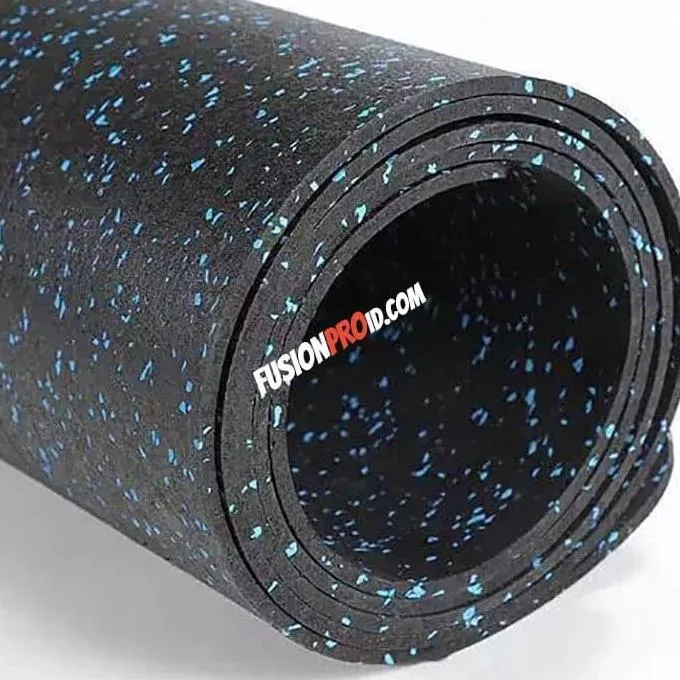 RUBBER FLOORING ROLL MAT KARPET KARET GYM FITNES FITNESS IFITFUN