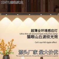 Cat Eye Light Infrared Sensor Lamp Household Wiring Free Hallway Light Cabinet Wardrobe Induction Corrugated Light Bar Hill Light Strip-CHN