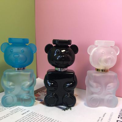 30ml Deodorant Bear Refillable High Portable Shape Container Quality Glass Bottle Perfume