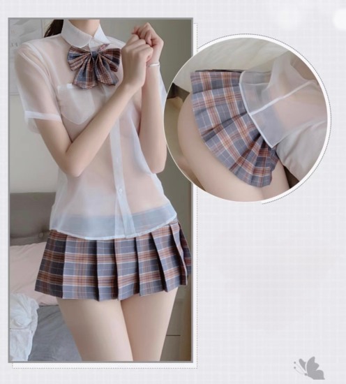 Bộ Váy Ngủ Cosplay Nữ Học Sinh Nhật Bản Xinh Xắn - Đồ ngủ cosplay, gợi cảm  | ThờiTrangNữ.vn