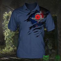 2023 new design- Lest We Forget Poppy New Zealand Navy 3D Polo Shirt jersey