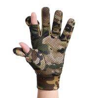 hotx【DT】 Outdoor Gloves Mountaineering Shooting Riding Non-slip Mittens Can Warm