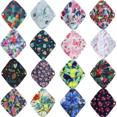 [simfamily] 10pcs Reusable Waterproof Bamboo Fiber Pads Menstrual Cloth Sanitary Pads Feminine Maternity Hygiene Panty Liner