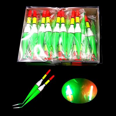 【YF】❇  2pcs Fishing Float Battery Operated for Dark Night Provides Continuous Lighting and