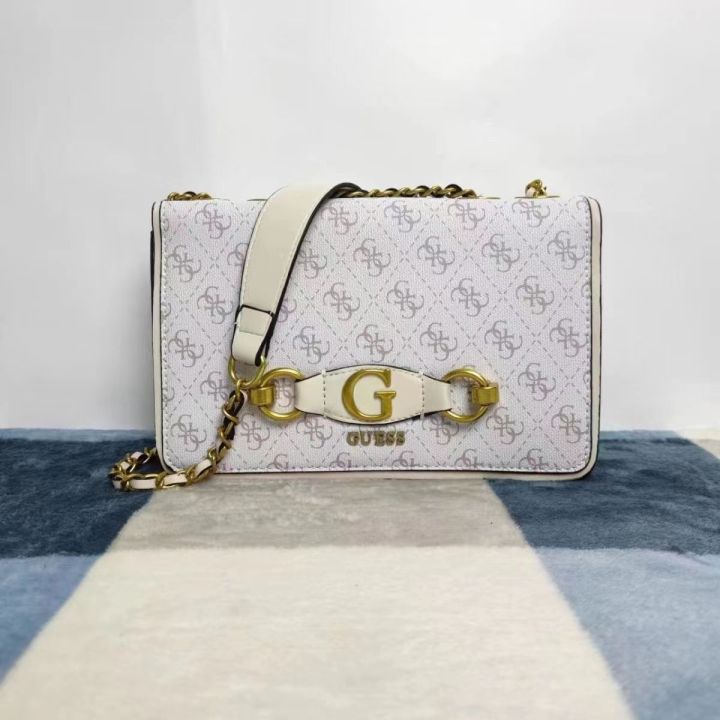 guess2023-new-european-and-american-printed-chain-cover-bag-small-square-bag-hanging-g-shoulder-messenger-bag