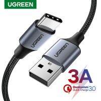 UGREEN สายชาร์จเร็ว USB-C to USB-A 3A Data Cable สีดำ ความยาว 1 เมตร