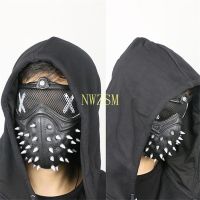 【FCL】▣ Punk Wrench Rivet Face Half Masks Props