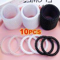 【CC】☜❧  5/10pcs Wire Hair Ties Cord Elastic Bands Rubber Band Scrunchies Headwear Accessories