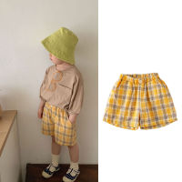 Boys Short Pants Summer Shorts for Girls Boys 2022 Summer Plaid Girls Shorts Loost Beach Short Boy Summer Short Pant