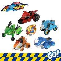 2023 Pigman Racing Little Hero Three Variety Motorcycle Summoner Watch Rolling Car Racing Toy