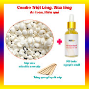 Combo Triệt Lông, Wax Lông dành cho da nhạy cảm hiệu quả, an toàn