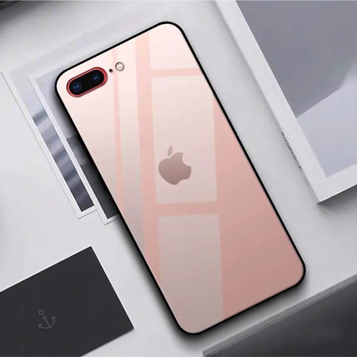 Softcase kaca Case IPHONE 7 PLUS - Casing IPHONE 8 PLUS [GC_418] AERO CASE Silikon IPHONE 7