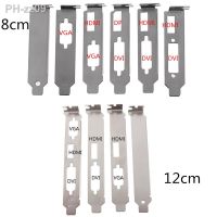 1pc Low or Hh Profile Bracket Adapter DVI DP VGA baffle Port For Half Heht Full-Heht Graphic Video Card Set