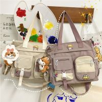 【CC】 School Satchels Large-capacity Big Shoulder Crossbody Messenger Bolsa Sac