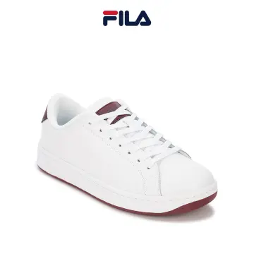 Fila on sale maroon sneakers