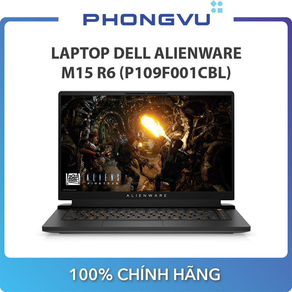 Máy tính xách tay/ Laptop Dell Alienware M15 R6 (P109F001CBL) (i7-11800H) (Đen)