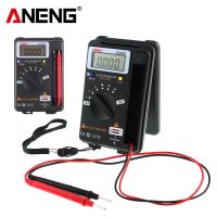 ZZOOI ANENG AN8203 Digital Multimeter Integrated Handheld Mini Digital AC/DC Multimeter Auto Range 4000 Counts LCD Display Test Meter