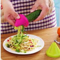 Vegetable Spiralizer Slicer Twister Handheld Spiral Cutter Fruit Grater Cooking Tools Spaghetti Pasta Kitchen Gadget