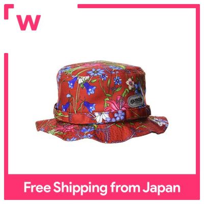 [สินค้ากลางแจ้ง] สินค้ากลางแจ้งซาฟารีหมวกรีสอร์ททรอปิคอล187-1059สีแดงญี่ปุ่น56.5ซม. (ฟรีไซส์)