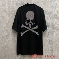 Mastermind World Embridery Diamond Skulls T เสื้อ1:1คุณภาพสูง Streetwear สีดำแขนสั้น TShirt MMJ JAPAN