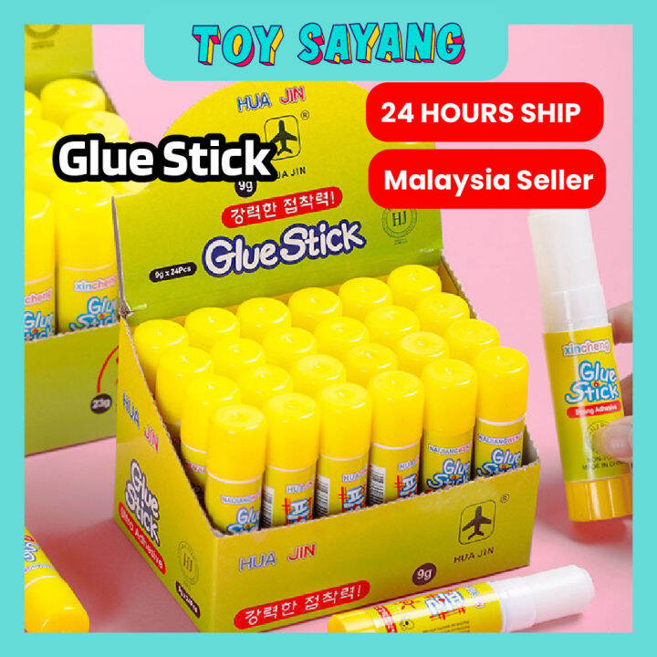 Faster PVP Big Glue Stick Clear 1 PCS Multipurpose Adhesive Glue Stick