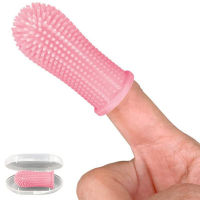 Pet Finger Toothbrush Cat Dog Brush Bad Breath Tartar Tooth Care Tool Innovation 360 Degree Clean Silicone Gloves Pet Supplies