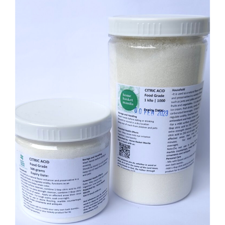 Descaler for Coffee Machine Citric Acid, Food Grade Lazada PH