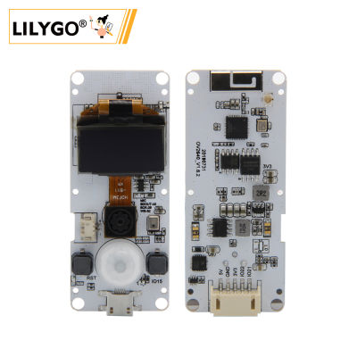 LILYGO®TTGO T-Camera ESP32 WROVER &amp; PSRAM โมดูลกล้อง ESP32-WROVER-B โมดูลกล้อง OV2640 0.96 OLED