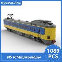 โมเดลรถมอเตอร์ไซค์ Nicmm/Koploper Train บล็อกตัวต่อ Moc อิฐประกอบ Diy ชุดรถด่วนในเมืองของขวัญโมเดลหุ่นยนต์ของเล่นที่สร้างสรรค์