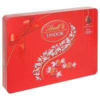 Lindor ลินด์ ลินดอร์ ช็อกโกแลตนมสอดไส้ครีมพราลีน 264กรัม