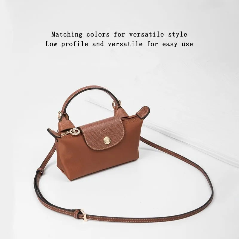 Conversion Parts and Strap for Longchamp pouch with handle. Convert from  hand carry to crossbody bag