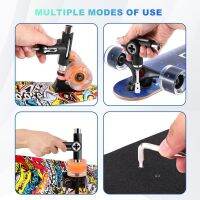 Skate Tool All-In-One Multi-Function Ratchet Skateboard Tool with Skateboard Griptape Eraser Kit