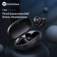 หูฟังสเตอริโอ ONIKUMA T306 TWS ชุดหูฟังไร้สาย BT 5.3ใหม่ Earphone HIFI กีฬาตัดเสียงรบกวนควบคุมแบบสัมผัส