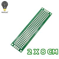 WAVGAT 2X8ซม. รากเดิม PCB สองด้าน Diy ชิ้นส่วนวงจรไฟฟ้าแผงวงจรพิมพ์ลายแบบสากล