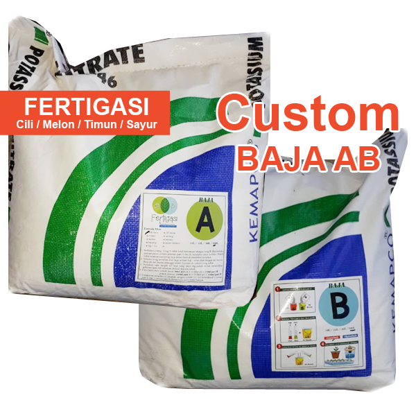 Custom Formula Baja AB With Iron And TE For Fertigation And Hydroponics ...