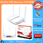 Mercusys mw30r 3 antenna wifi hotspot-300mbps rate-3 LAN ports-easy setup