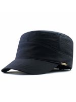 [Fine Jewelry] Winter Big HeadLarge Size FleeceFlat Cap Men Polyester Plus Size MeshHat 55-60Cm 60-65Cm