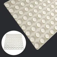 20Pcs Self Adhesive Transparent Silicon RoundSticky Table Foot Pads Floor Protectors Non-Slip Furniture Pads Home Decoration  Replacement Parts