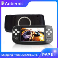 ANBERNIC PAP K3 Kiii 4.3นิ้วแบบพกพาเกมคอนโซล64Bit วิดีโอเกมเครื่องเล่น3000เกมเด็กของขวัญ