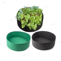 Round Plant Grow Bag Flower Pots Vegetable Planter No-woven Fabric Garden Growing Tools Gardening Bags Vegs Pot 17TH