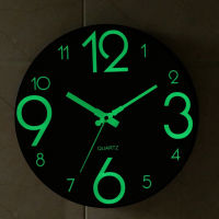 【NEW】【Penghantaran Privasi Tinggi】 Hengdas Decorative Luminous Wall Clock Simple Wooden Wall Clock Decorative Clock Hot Sale Quartz Clock