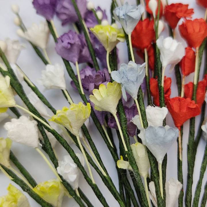 5-ช่อ-ดอกยิปโซ-เข้าช่อ-ดอกไม้กระดาษ-ดอกไม้ประดิษฐ์-สำหรับงานฝีมือต่าง-ๆ-หลากหลายสี-10-mm