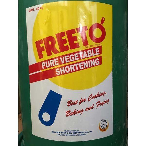 Freeto Vegetable Shortening Lard 1kg or 700g tub Lazada PH