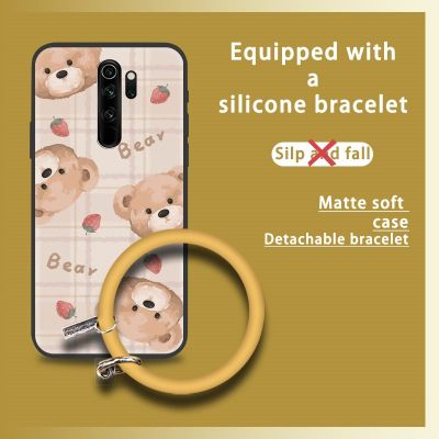 ultra thin luxurious Phone Case For Xiaomi Redmi Note8 Pro Cartoon simple protective trend The New youth cartoon cute