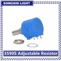 3590S-2-103L 103 102 104 503 3590S 10K 1K 100K 50K ohm Precision Multiturn Potentiometer 10 Ring Adjustable Resistor